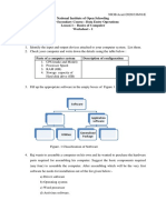 National Institute of Open Schooling Senior Secondary Course: Data Entry Operations Lesson 1: Basics of Computer Worksheet - 1