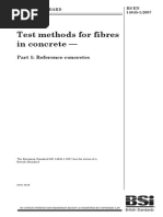 FRC - (BS en 14845-1 - 2007) - Test Methods For Fibres in Concrete. Reference Concretes