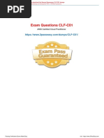 Exam Questions CLF-C01: AWS Certified Cloud Practitioner