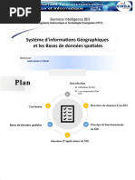 Système D'informations Géographiques Et Les Bases de Données Spatiales