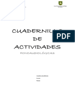 Cuadernillo de Actividades Fonoaudiológicas