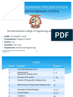 Technical Seminar Presentation: Regenerative Braking System