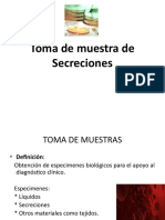 Toma de Muestra de Secreciones