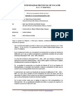 Informe Sr. Dilmer Feliberto Rojas Vasquez