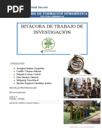 Bitácora de Trabajo de Investigación G1