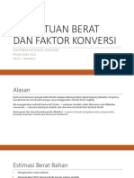 K-4 Penentuan Berat Dan Faktor Konversi