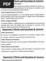 Advanced Accounting - 2 Mark's Questions