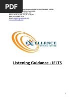 IELTS - Listening Guidance DM Consultants