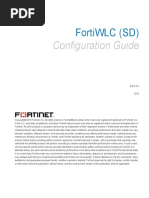 Fortiwlc SD v8.4 Userguide