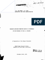 Research Airplane Committee Report On Conference On The Progress of The X-15 Project November 20-21 1961