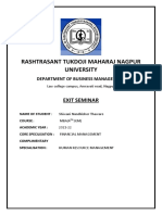 Shiwani Thaware Exit Seminar