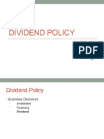 Dividend Policy