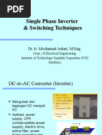 Single Phase Inverter & Switching Techniques