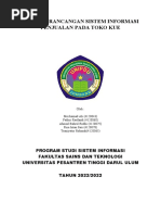 Analisis Rancangan Sistem Informasi Penjualan Pada Toko Kue