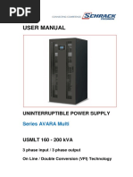 User Manual: Uninterruptible Power Supply