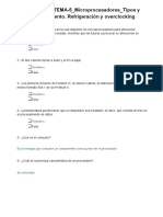 EXAMEN - TEMA-5 - Microprocesadores - Tipos y Funcionamiento. Refrigeración y Overclocking Daniel Sánchez