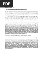 BUCOT, Maria Alizah L. Bsa 4A 2 Midterm Activity - HBO 1. Miscommunication/ Misunderstanding (20 PTS)