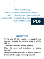 Unit - I Research and Research Process.