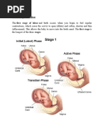 First Stage of Labor Management