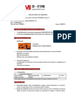 MSDS Hipoclorito de Calcio Granulado