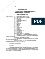 Carrera Administrativa y de Remuneraciones Del Sector Publico