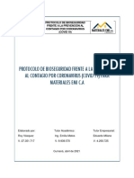 Protocolo de Bioseguridad para Materiales EMI