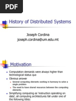 History of Distributed Systems