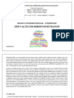 3º Ano - Projeto Educação em Direitos Humanos