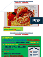 Ecografia Abdominal. Gmm. Higado y Vias Biliares