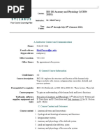 BIO 201 Syllabus Summer 2011