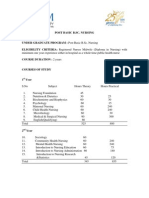 BSC Nursing Syllabus