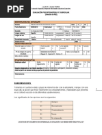 Pauta Psicopedagógica y Curricular