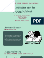 Psicologia de La Creatividad