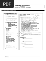 COMPLETE BLOOD COUNT Lecture Guide