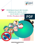 Pedoman Bagi Ibu Hamil, Bersalin, Nifas Dan BBL Di Era Pandemi COVID 19