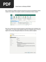 Como Hacer Un Back Up en VEEAM