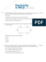 IBO CH 5 Electricity Magnetism MCQ: (83 Marks)