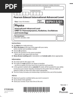 Physics: Pearson Edexcel International Advanced Level