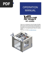 MF-2200D Operatoin Manual