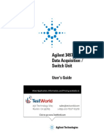 User Guide Keysight Agilent 34970a 34972a Daq