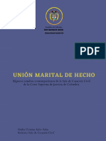 Unión Marital de Hecho Algunos Estudios Contemporáneos P 1