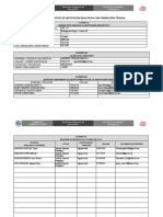 Ficha Diagnostica Modelo SFT