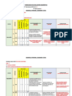 Consolidado de Evaluación Diagnóstica Por Ie