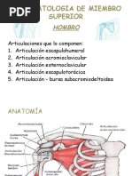 Semiopatologia de Miembro Superior