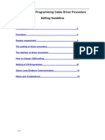 USB-CN226 Programming Cable Driver Procedure Setting Guideline