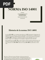 Presentación Norma ISO 14001