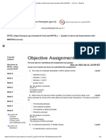 Objective Assignment 8: (Https://swayam - Gov.in)