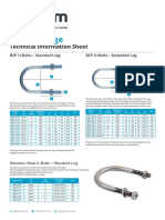 U-Bolt Range: Technical Information Sheet