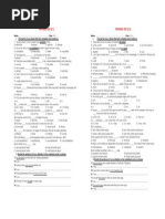 PROGRESS TEST (Lớp 11)