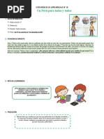 2° Grado - Experiencia de Aprendizaje N°10